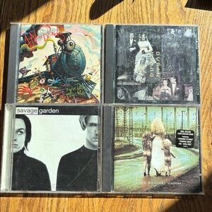 Vintage 90s set of 4 CDs alternative rock